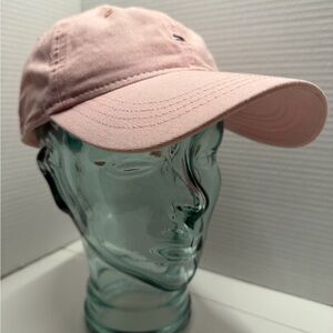 Tommy Hilfiger Pink Slouch Hat Leather Strap Adjustable New with Tag